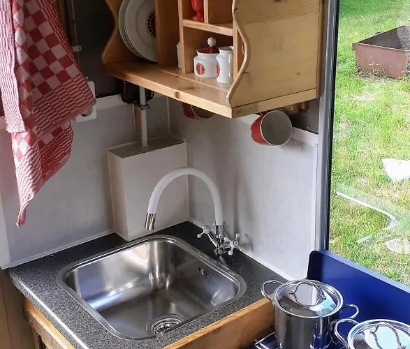 Camping Pipowagen Eldikse Blauwe *