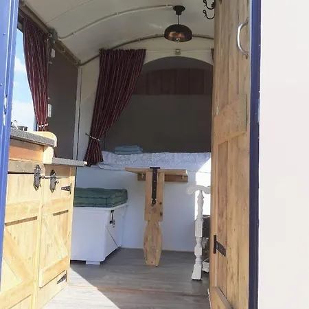 Camping Pipowagen Eldikse Blauwe *