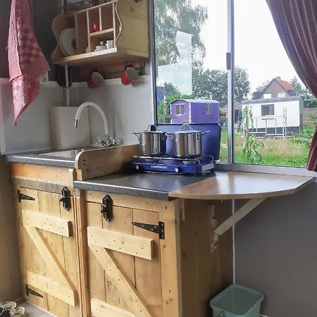 Pipowagen Eldikse Blauwe Camping